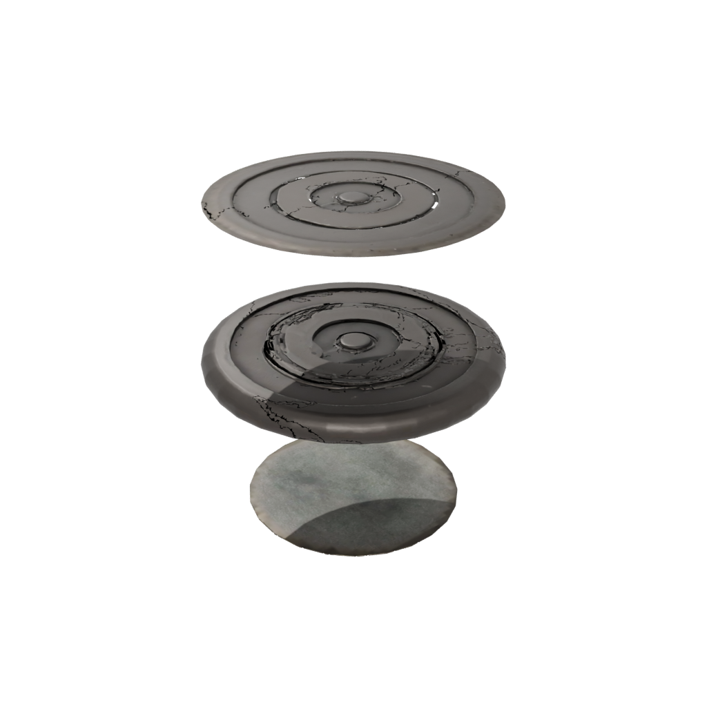 Bronze Pocket Rolling Ball Track Coin