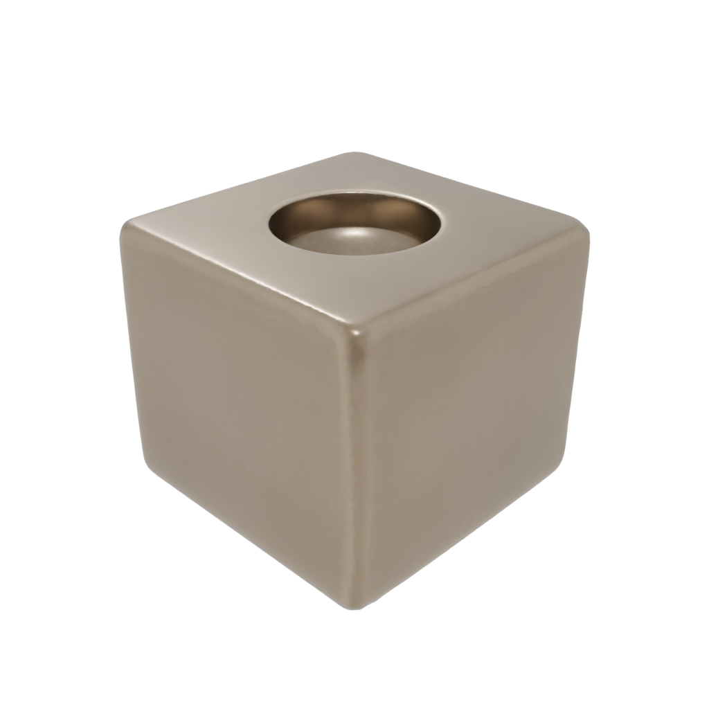 Bronze Pocket Squeeze Stress Cube