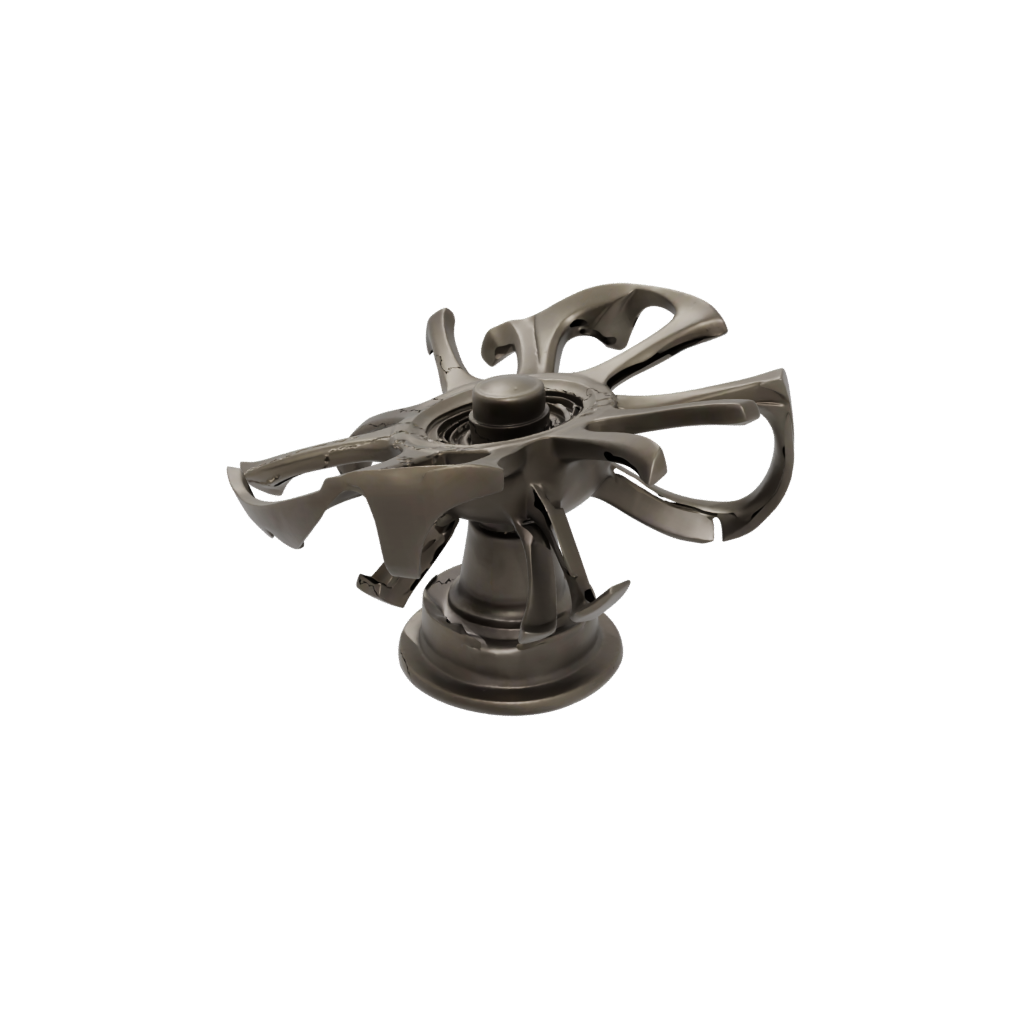 Bronze Big Articulated Gyroscope Spinner