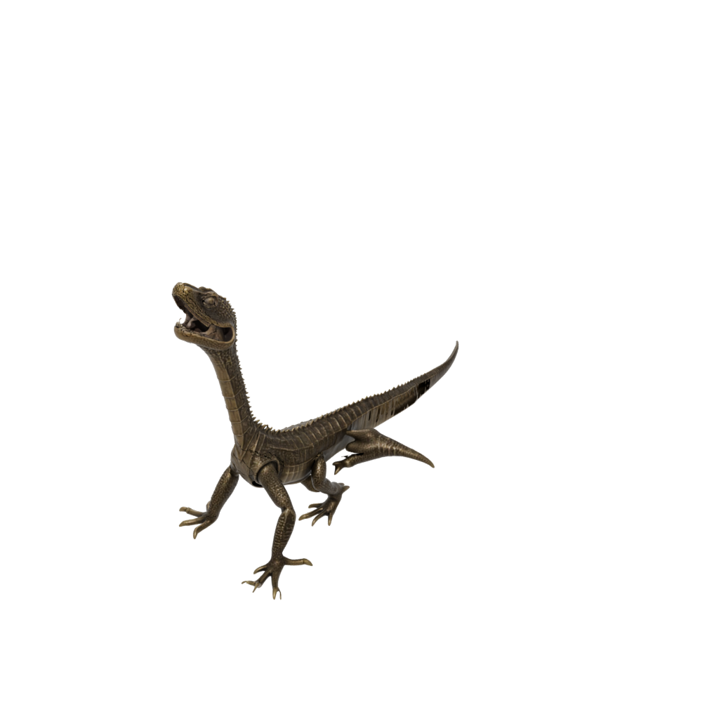 Bronze Big Articulated Lizard