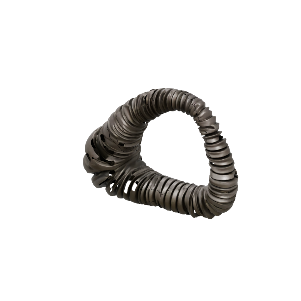 Bronze Big Articulated Worm