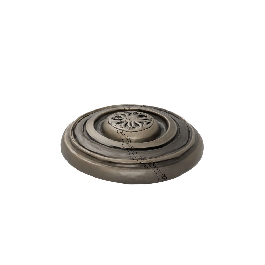 Bronze Big Rolling Ball Track Coin