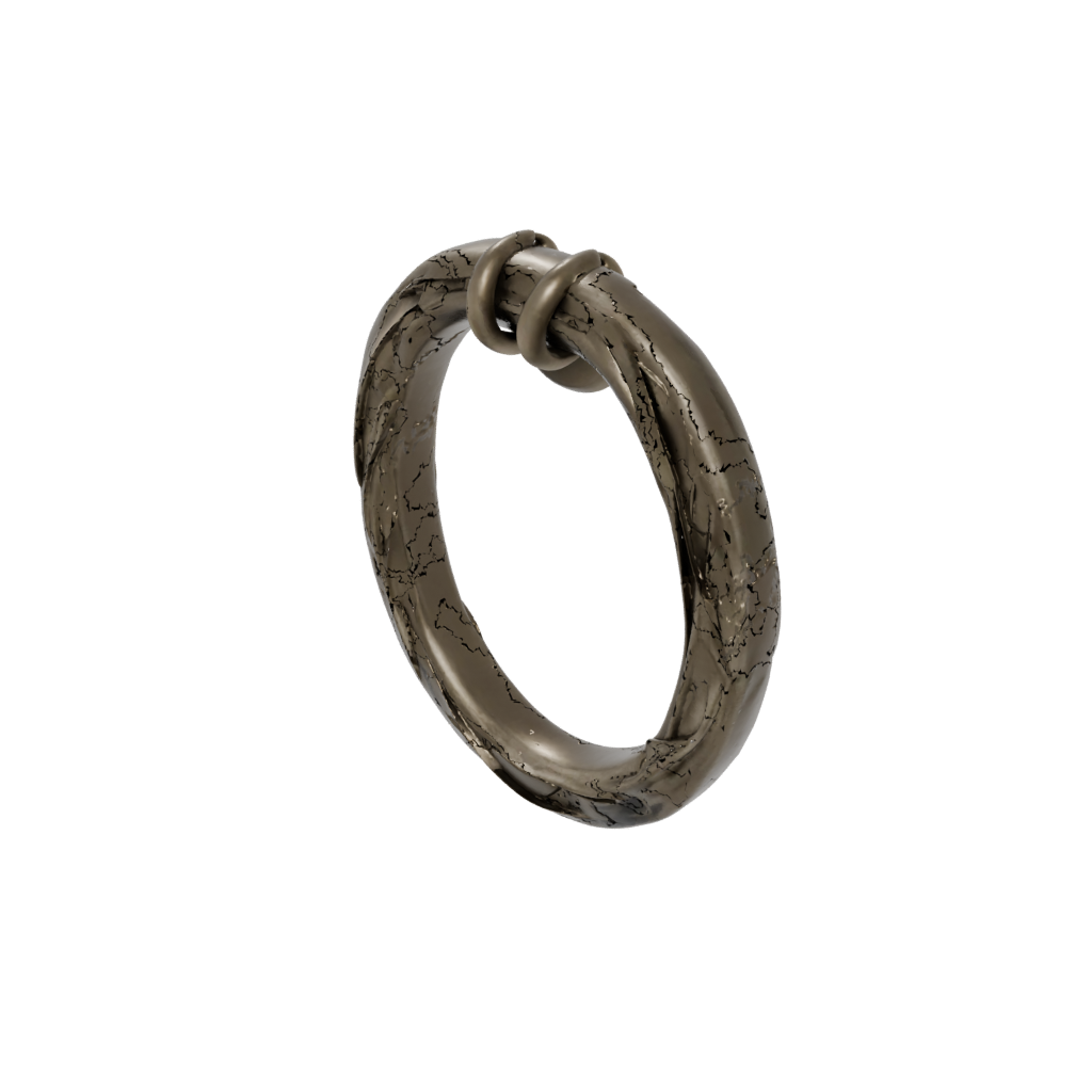 Bronze Big Sensory Chain Ring