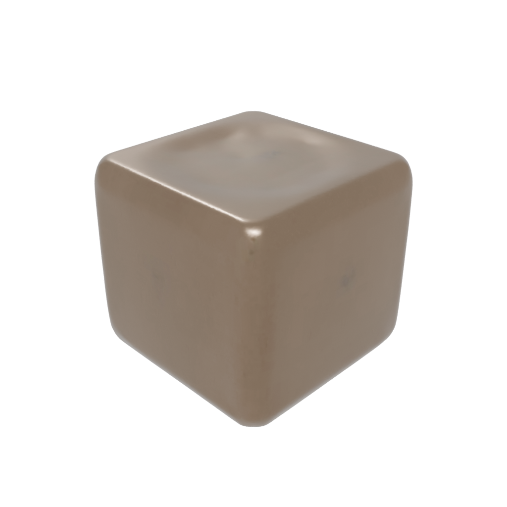 Bronze Big Squeeze Stress Cube