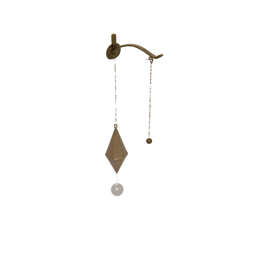 Bronze Soft Click-Clack Pendulum Toy
