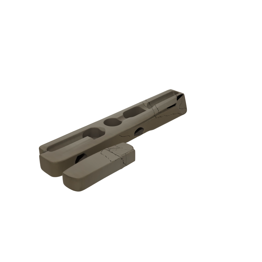 Bronze Soft Fidget Slider Bar