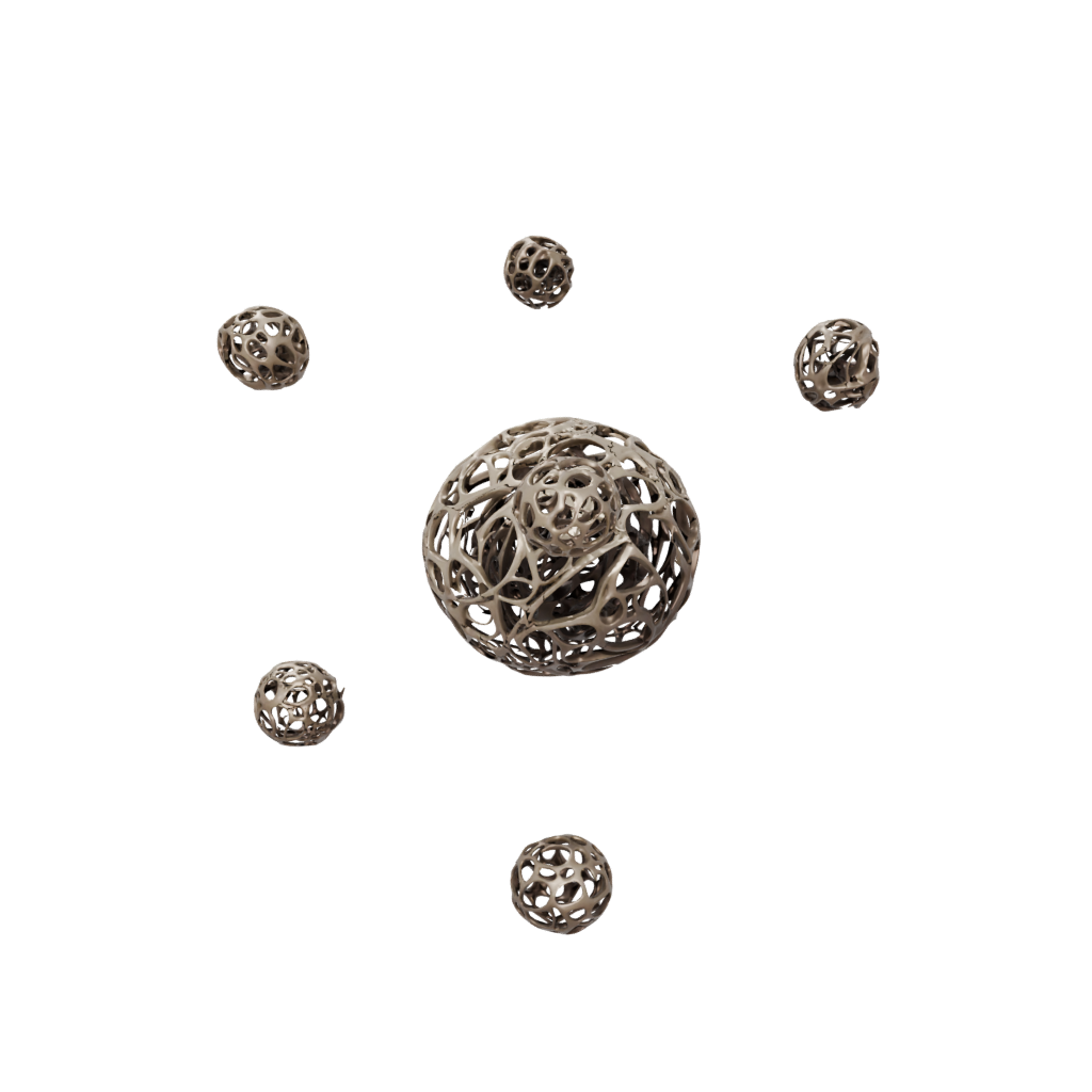 Bronze Soft Kinetic Flow Ball