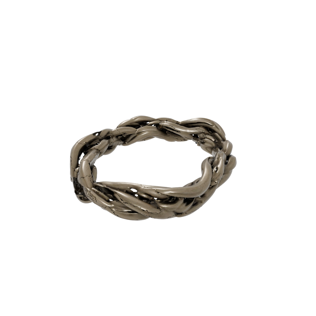 Bronze Soft Sensory Chain Ring