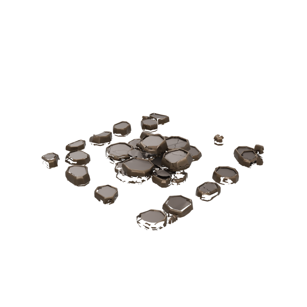Bronze Soft Snap-Pop Hexagon