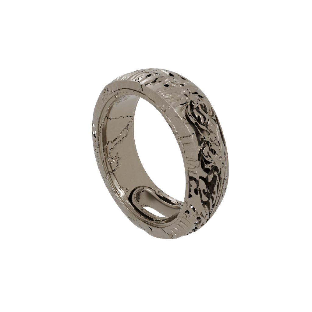 Bronze Soft Spinning Coin Ring