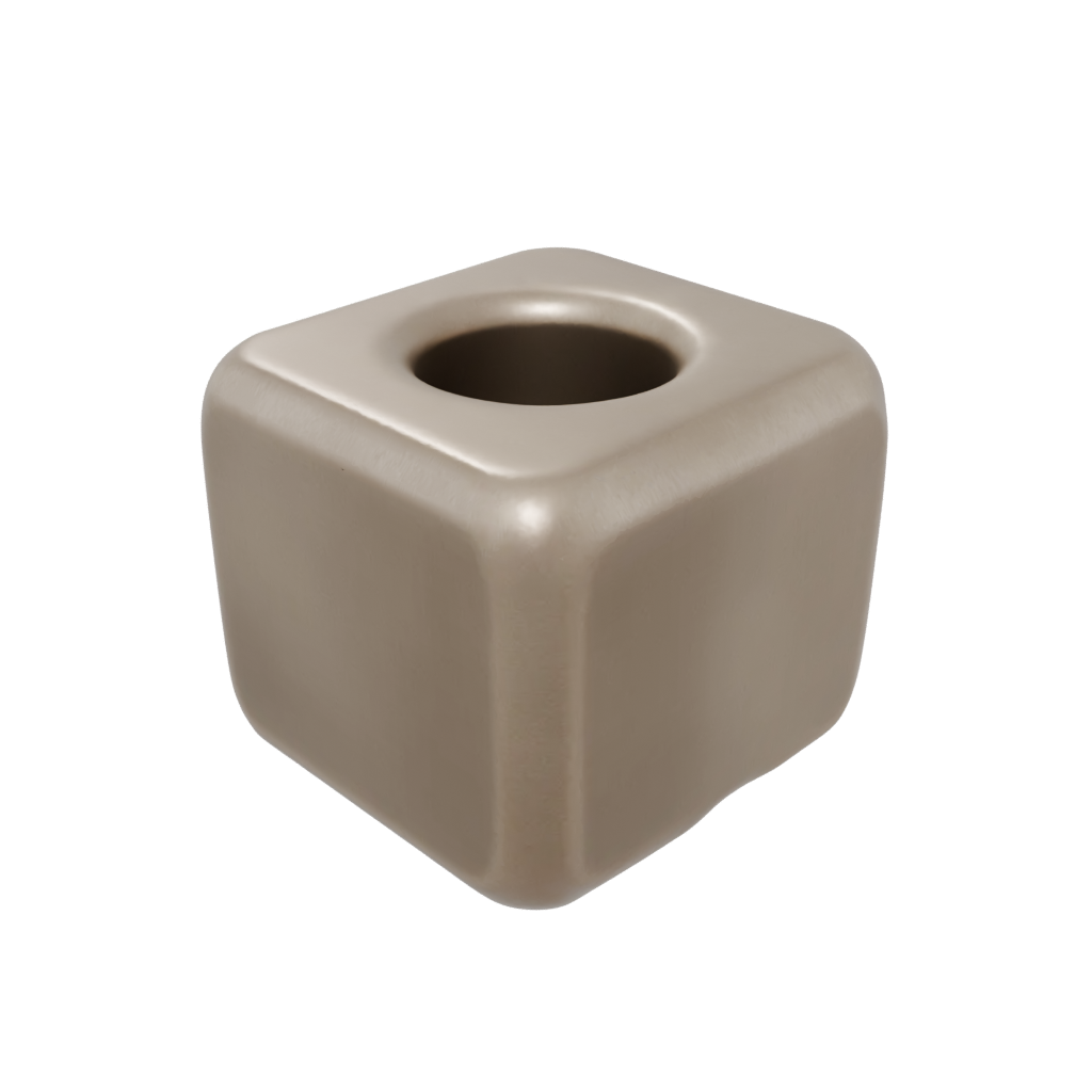 Bronze Soft Squeeze Stress Cube
