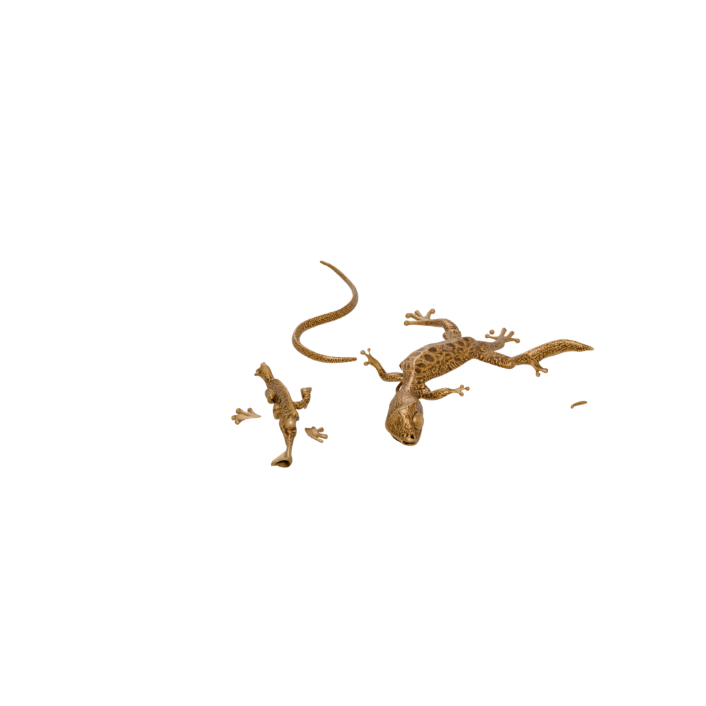 Bronze Articulated Gecko