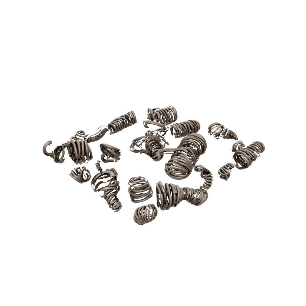 Bronze Compression Spring Toy