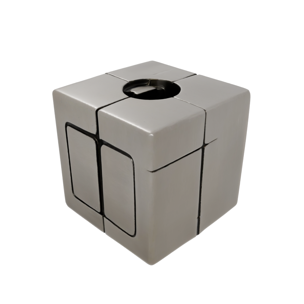 Bronze Magnet-Free Click Cube