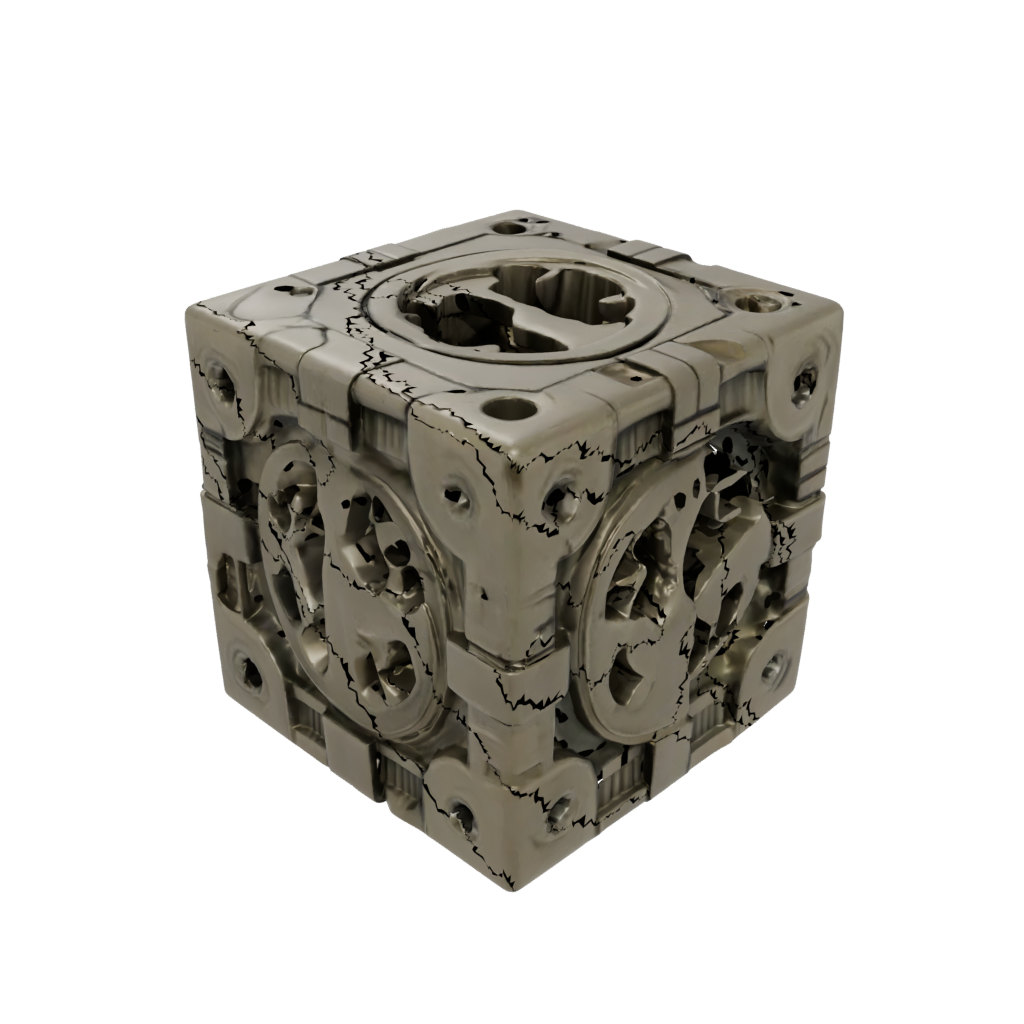 Bronze Pocket Gear Cube