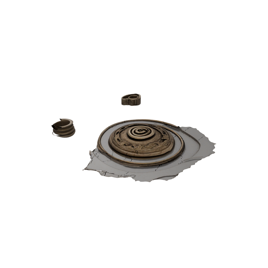 Bronze Rolling Ball Track Coin