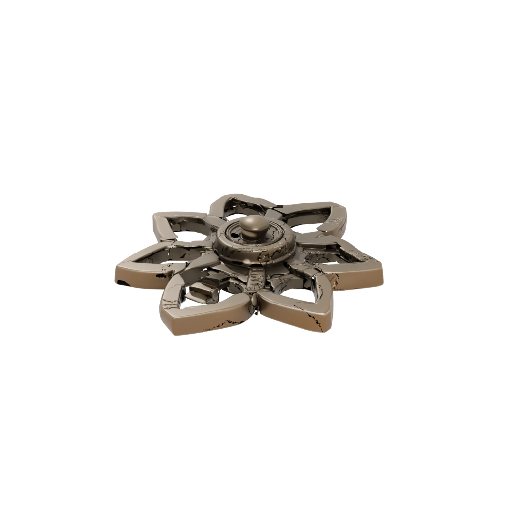 Bronze Rolling Hex Spinner
