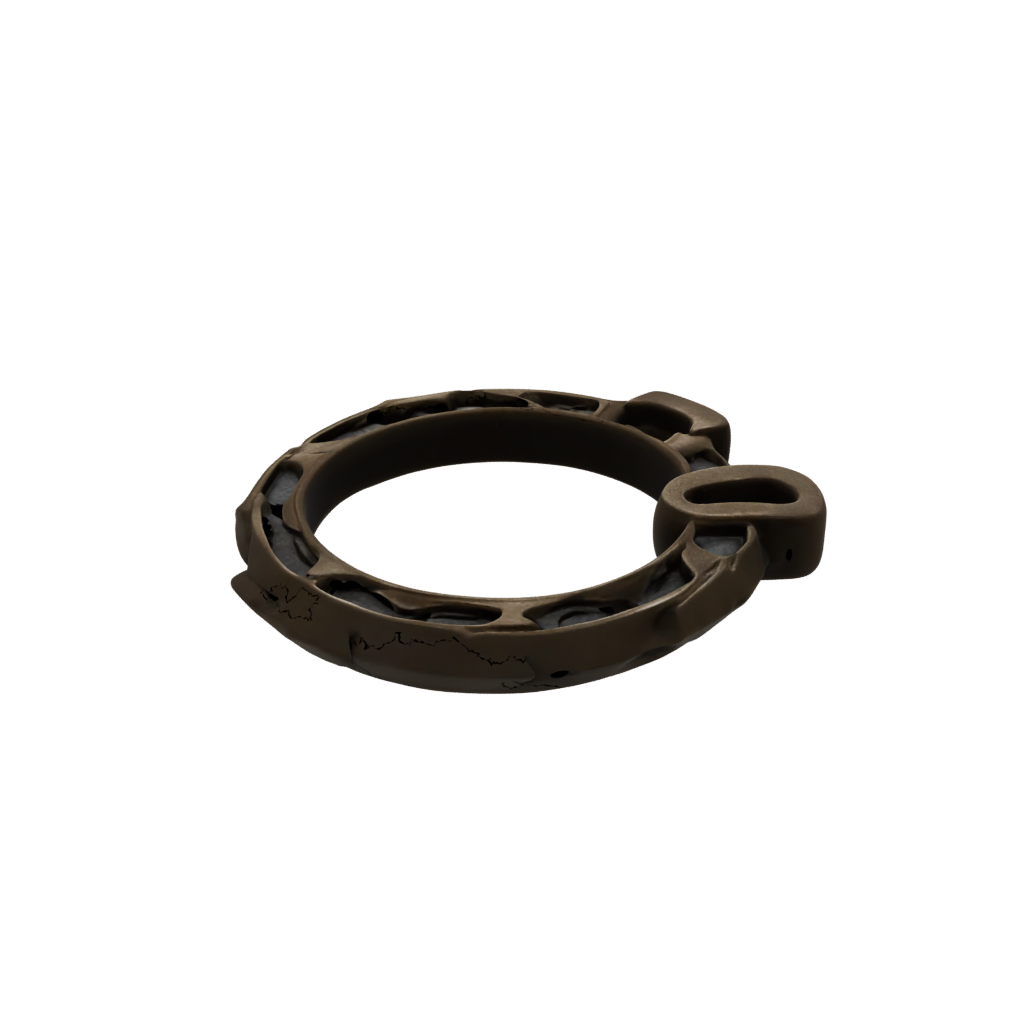 Bronze Sensory Chain Ring
