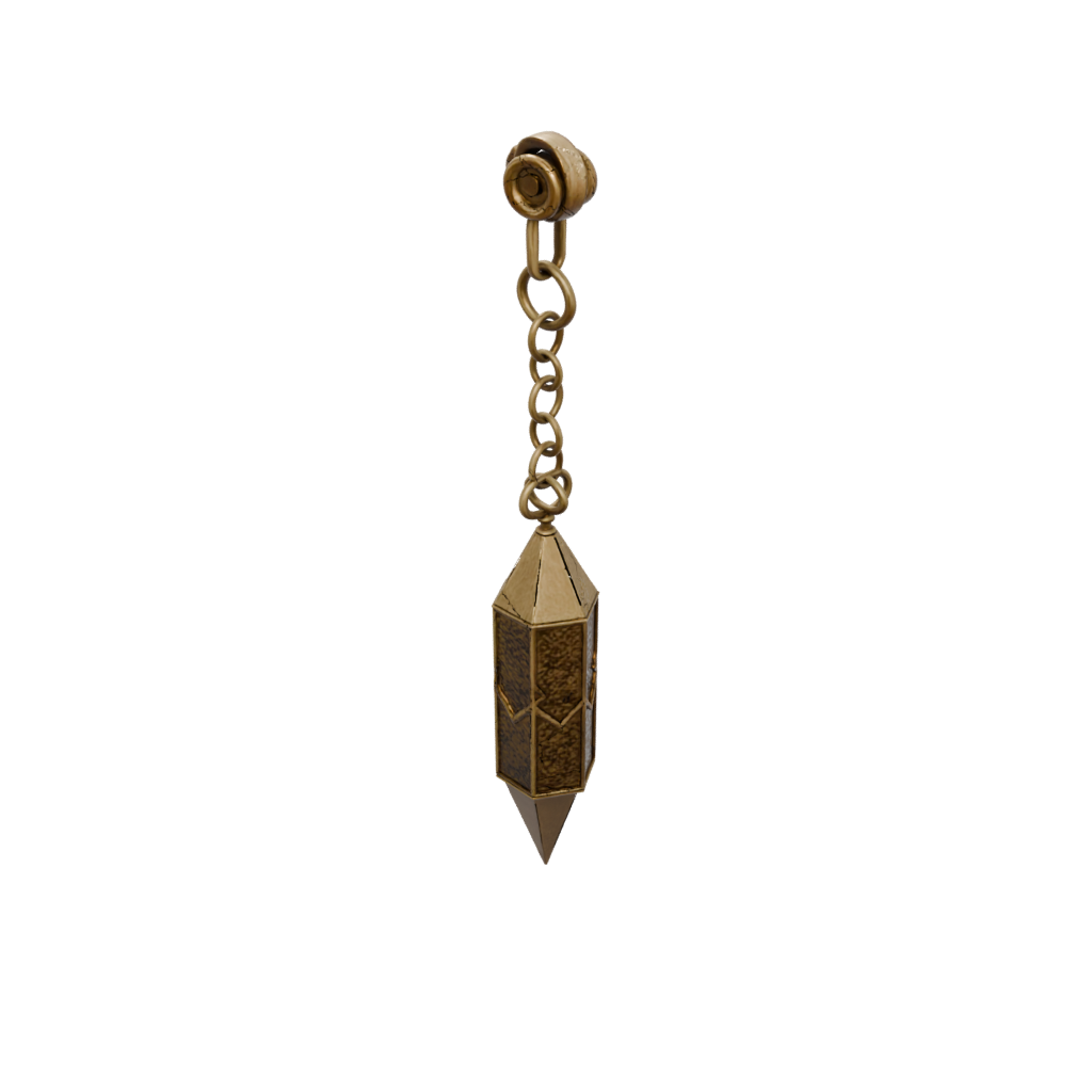 Bronze Textured Click-Clack Pendulum Toy
