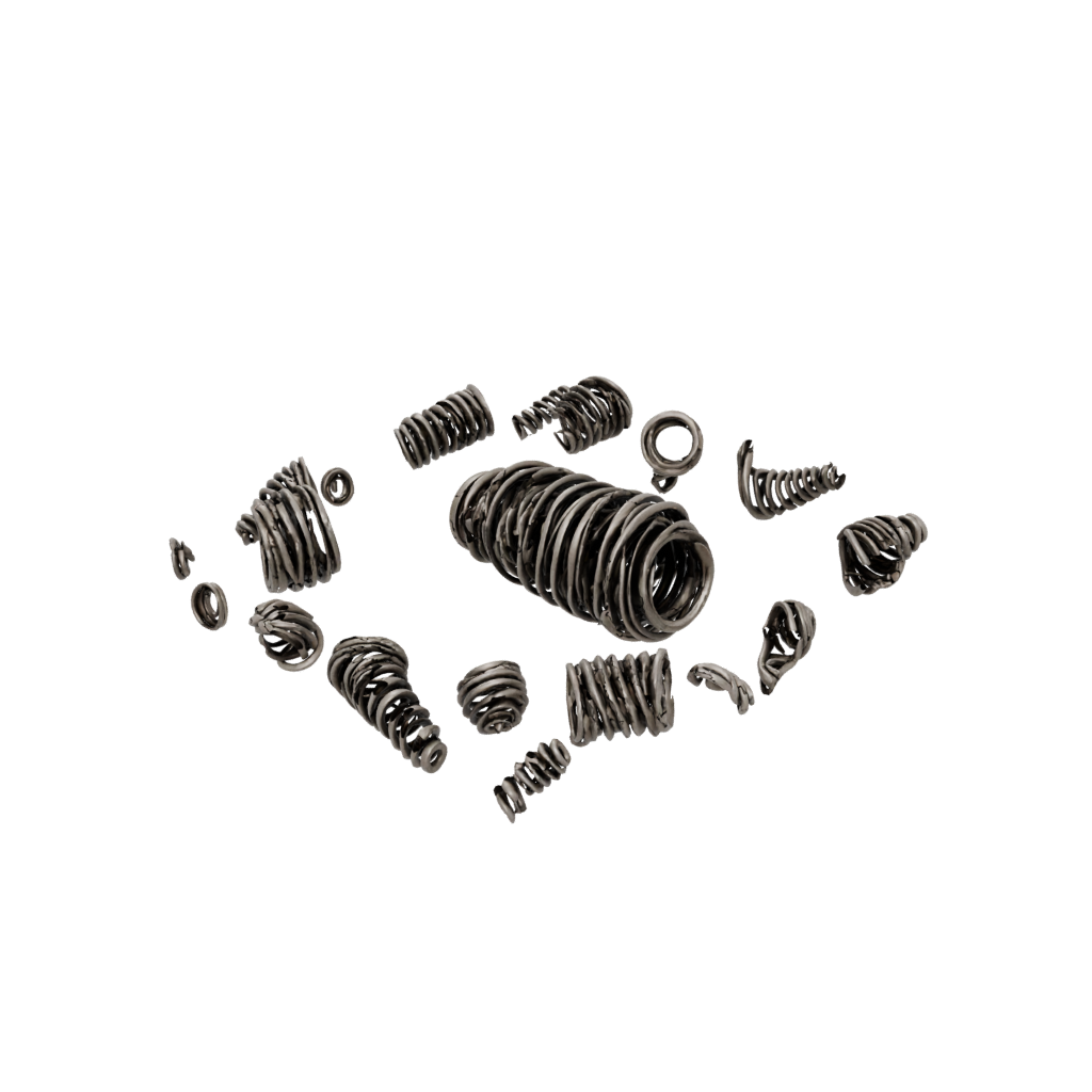 Bronze Textured Compression Spring Toy