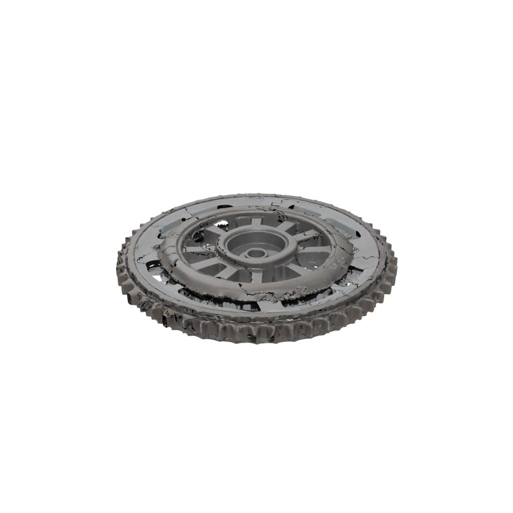 Bronze Textured Ratchet Click Wheel