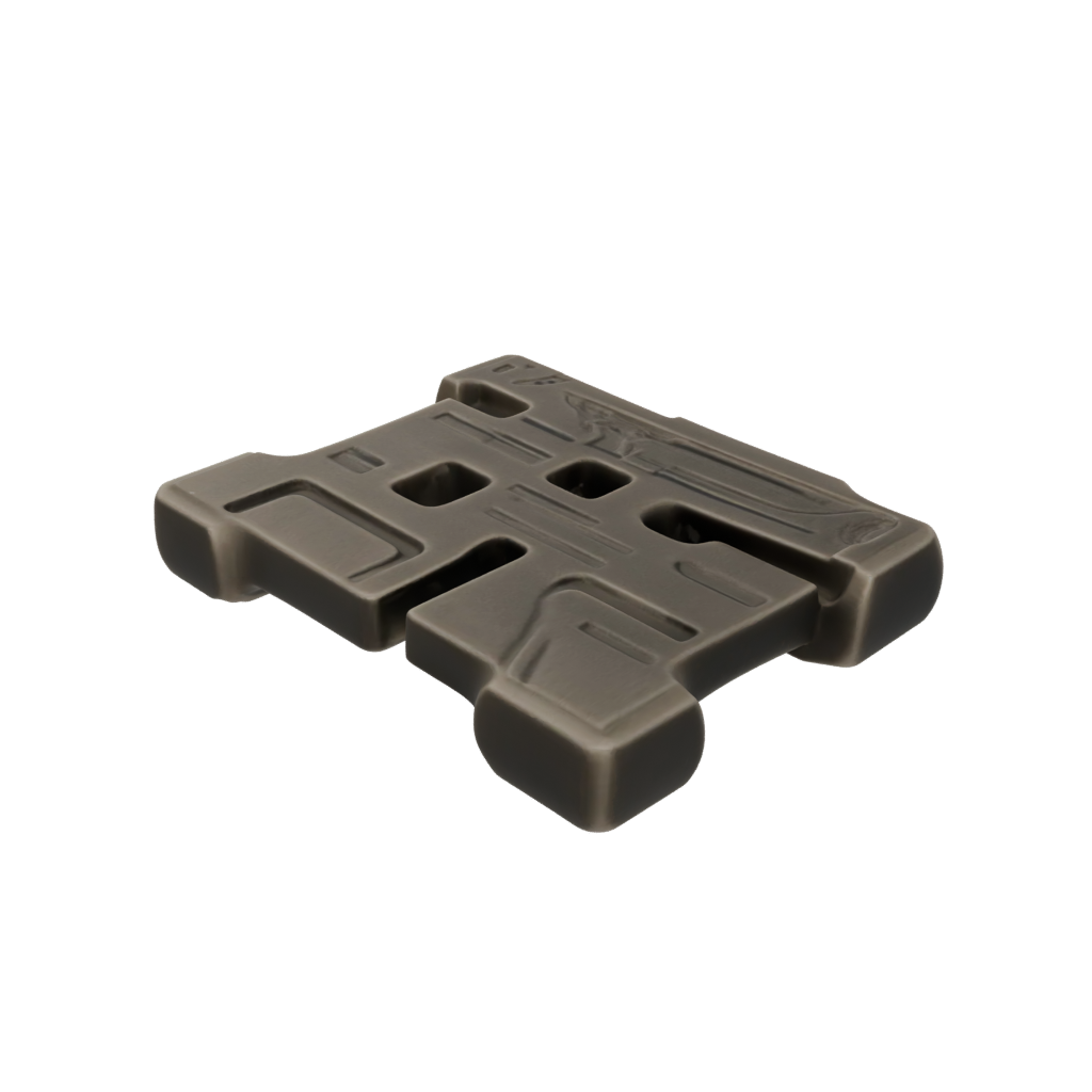 Bronze Textured Tri-Bar Flip Toy