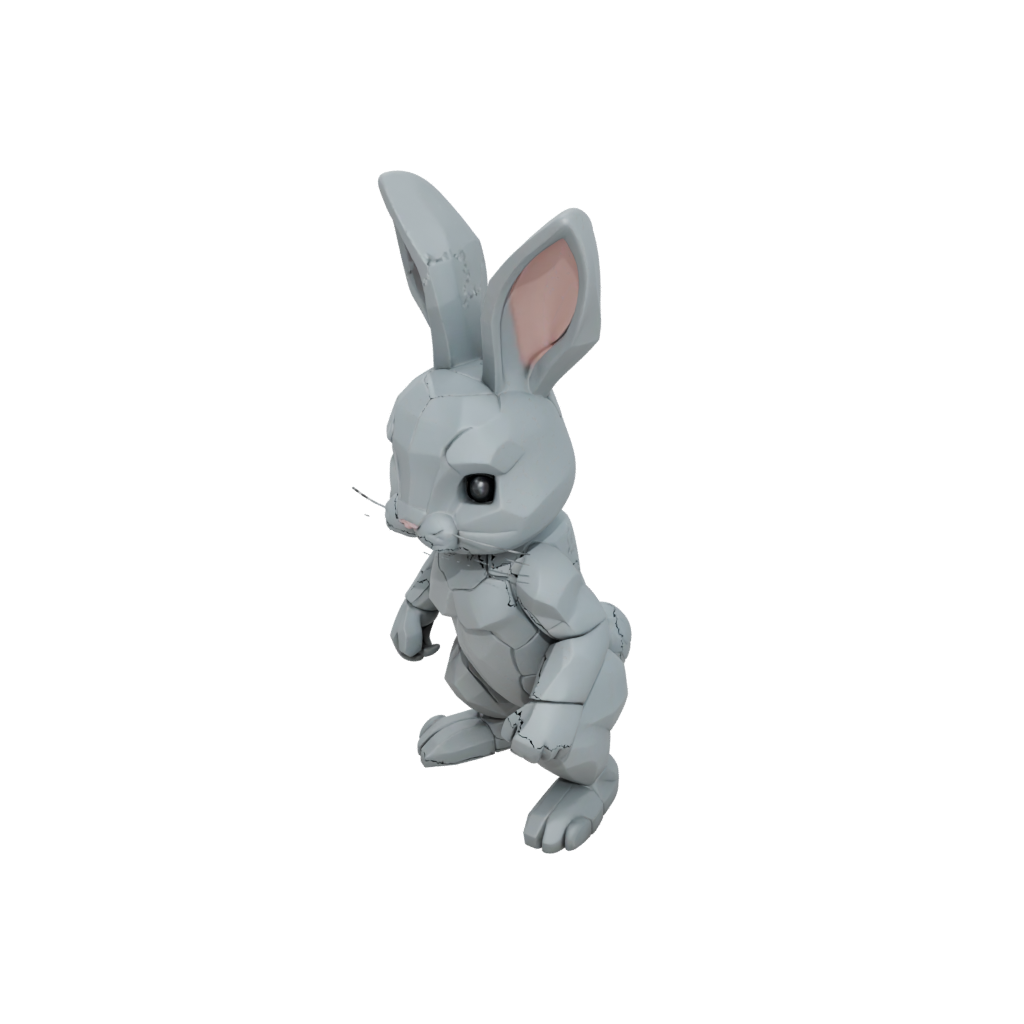 Camo Pocket Articulated Bunny
