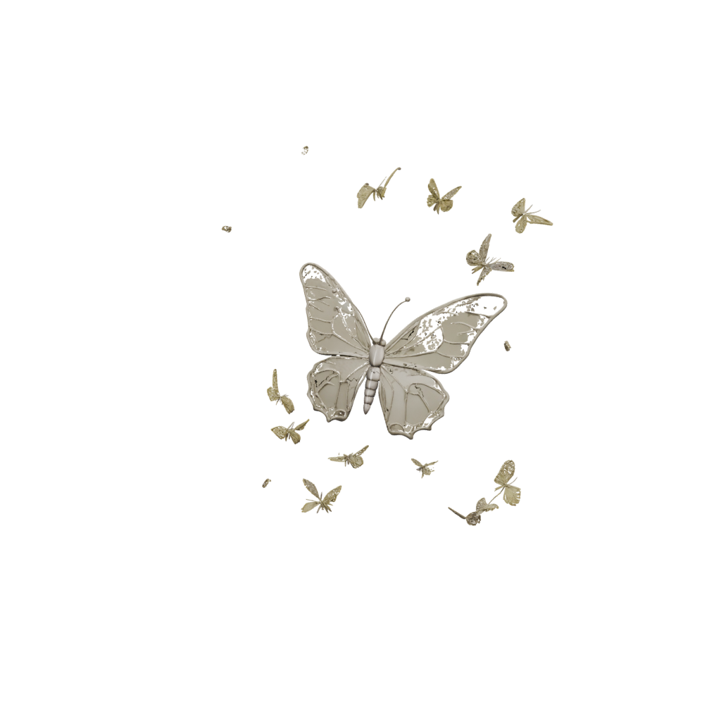 Camo Pocket Articulated Butterfly