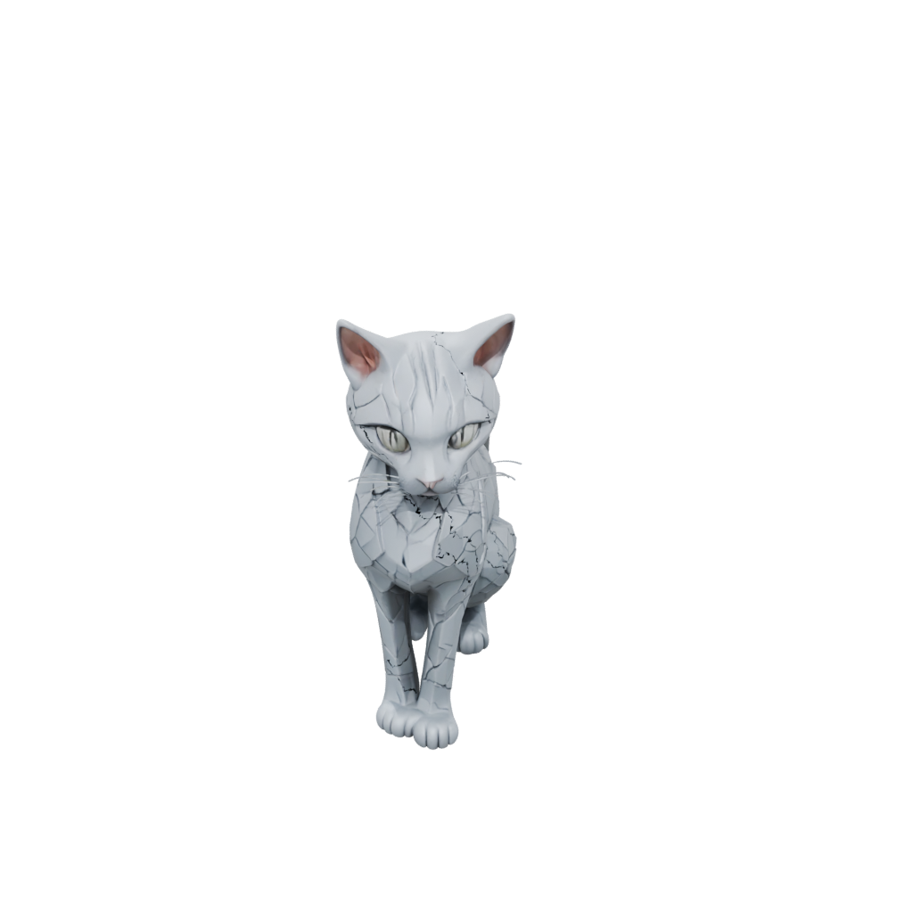Camo Pocket Articulated Cat