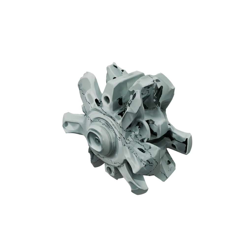 Camo Pocket Articulated Gyroscope Spinner