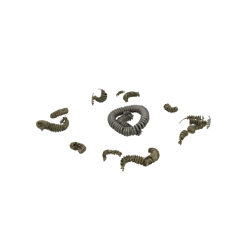 Camo Pocket Articulated Millipede