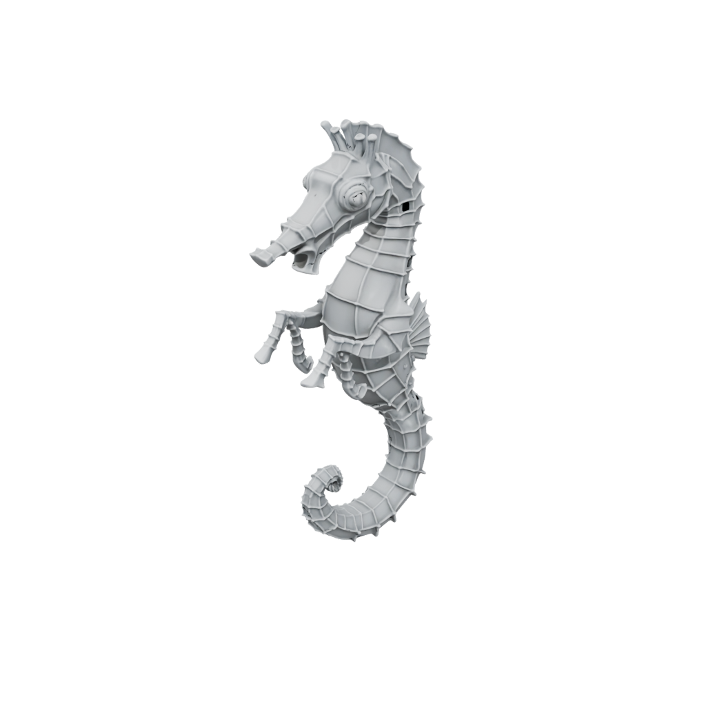 Camo Pocket Articulated Seahorse