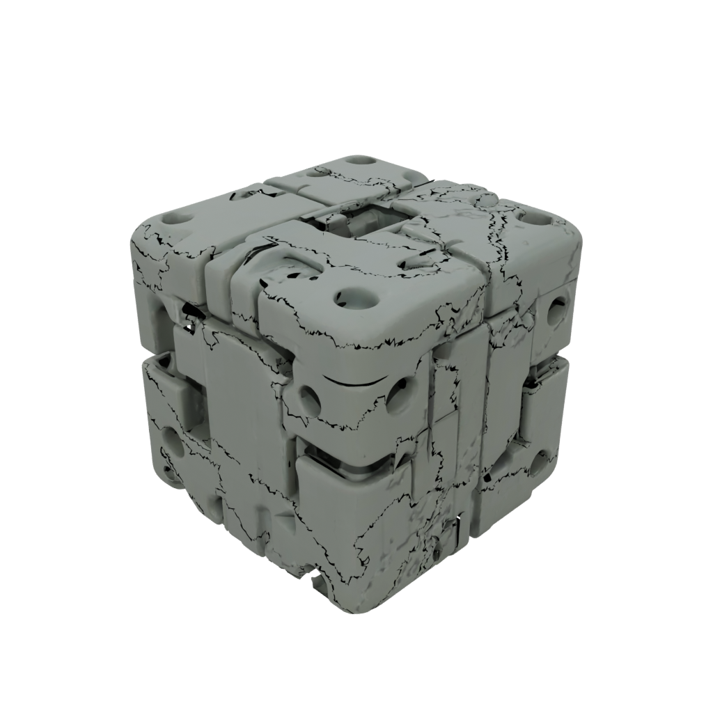 Camo Pocket Folding Hinge Cube
