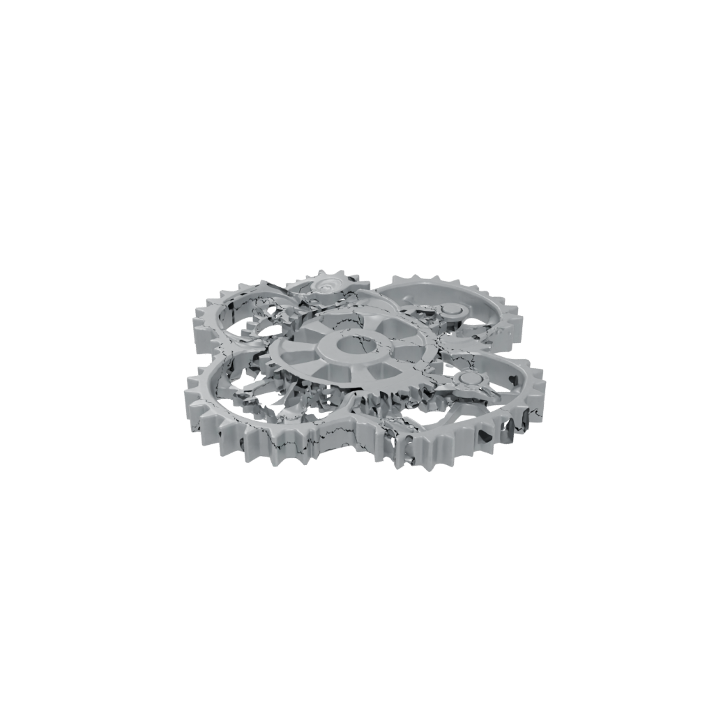 Camo Pocket Gear-Train Fidget