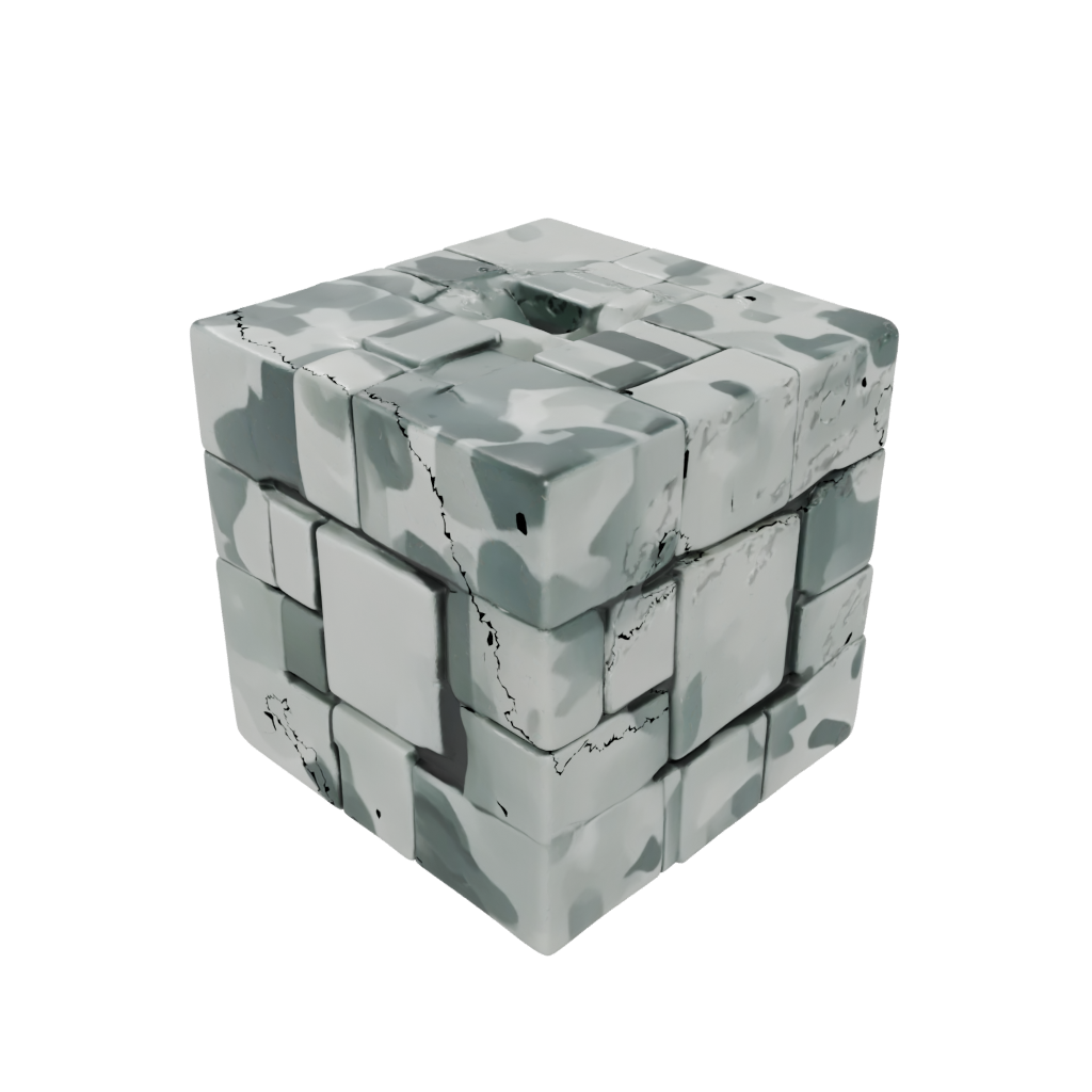 Camo Pocket Magnet-Free Click Cube