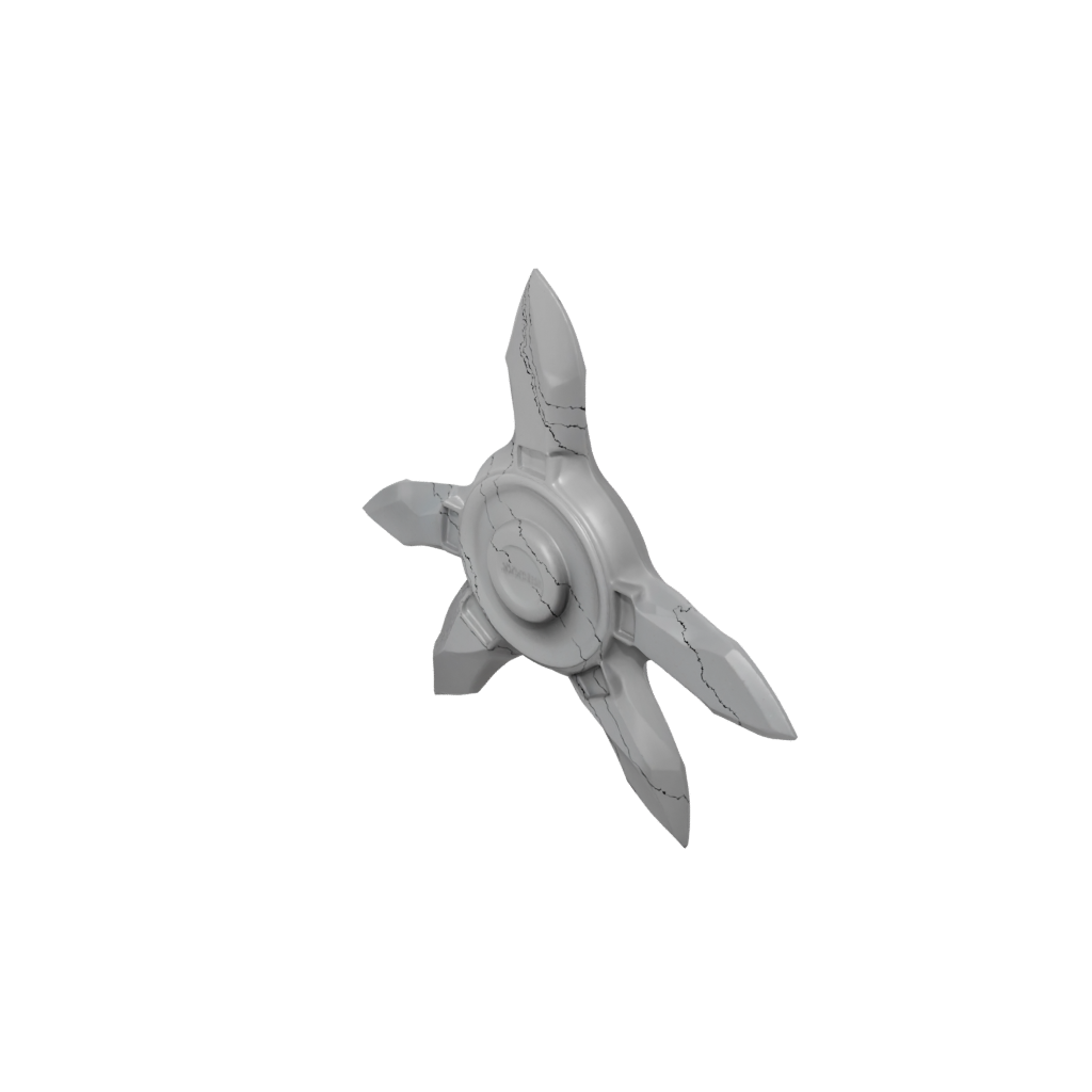 Camo Pocket Three-Prong Spinner