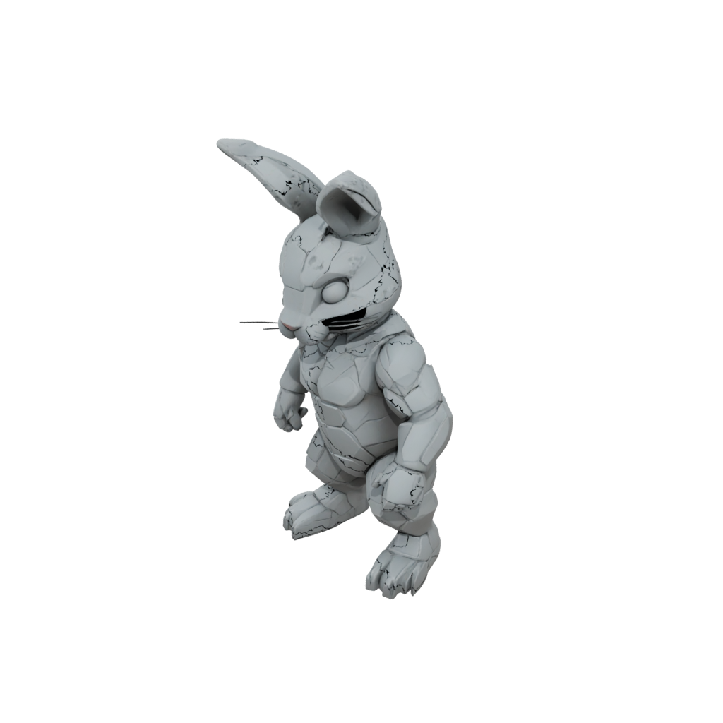Camo Big Articulated Bunny