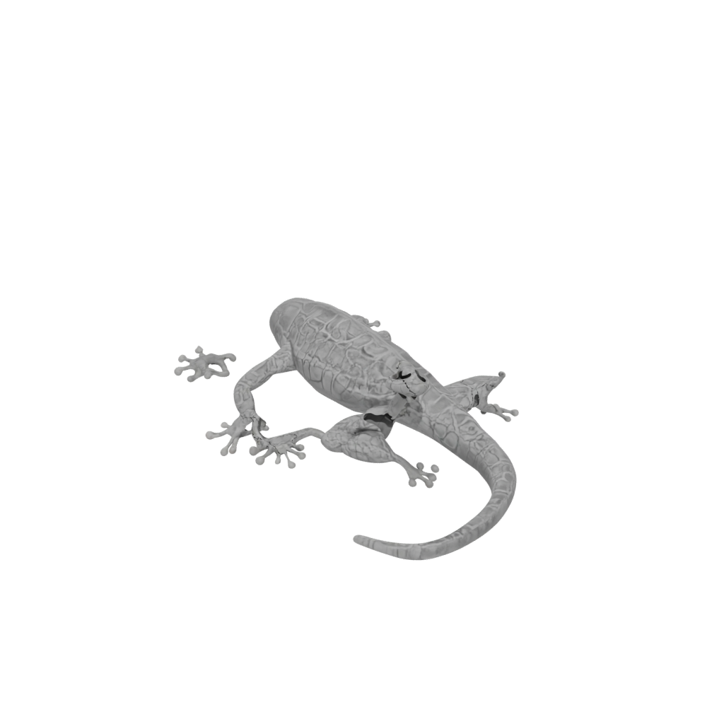 Camo Big Articulated Gecko