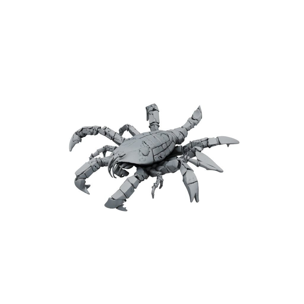 Camo Big Articulated Scorpion
