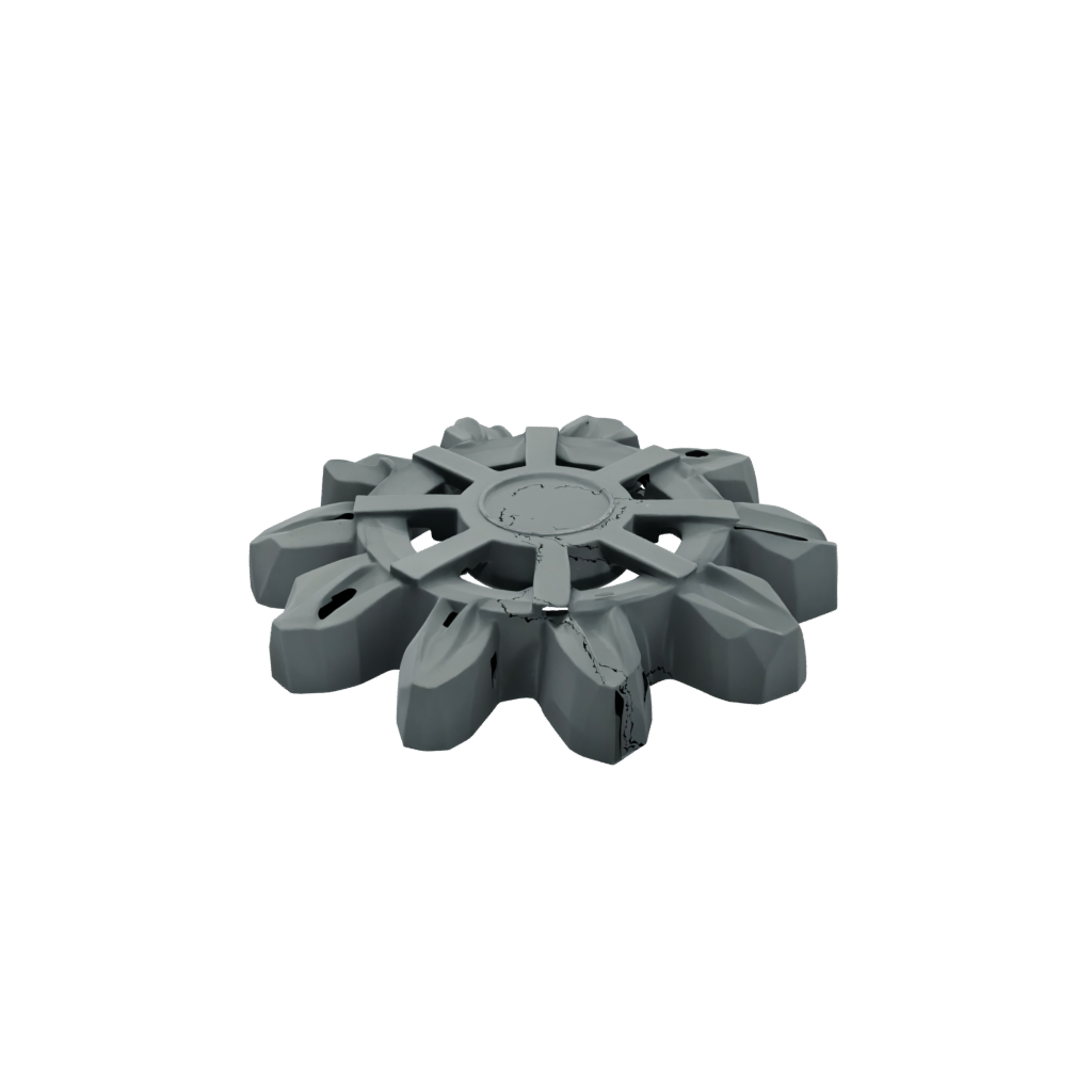 Camo Big Rolling Hex Spinner