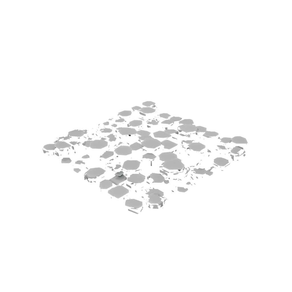 Camo Big Snap-Pop Hexagon