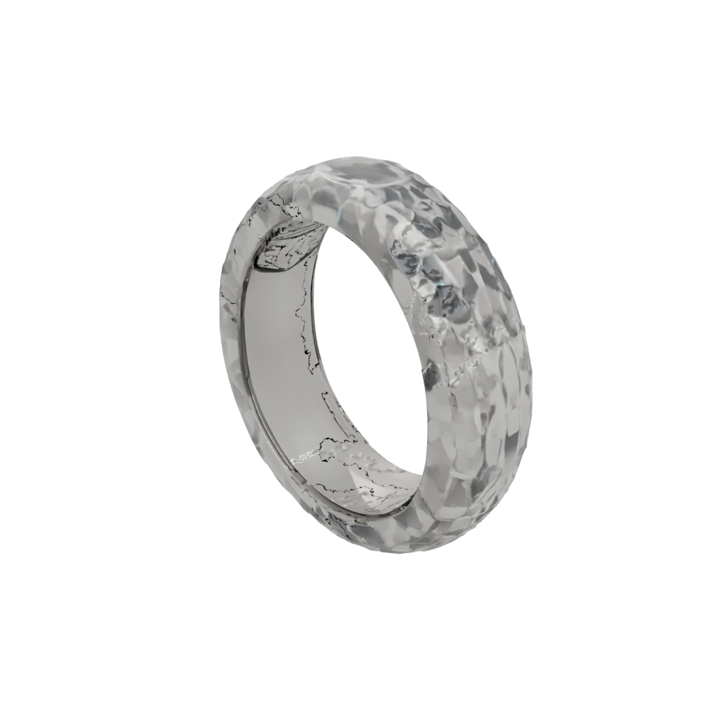 Camo Big Spinning Coin Ring