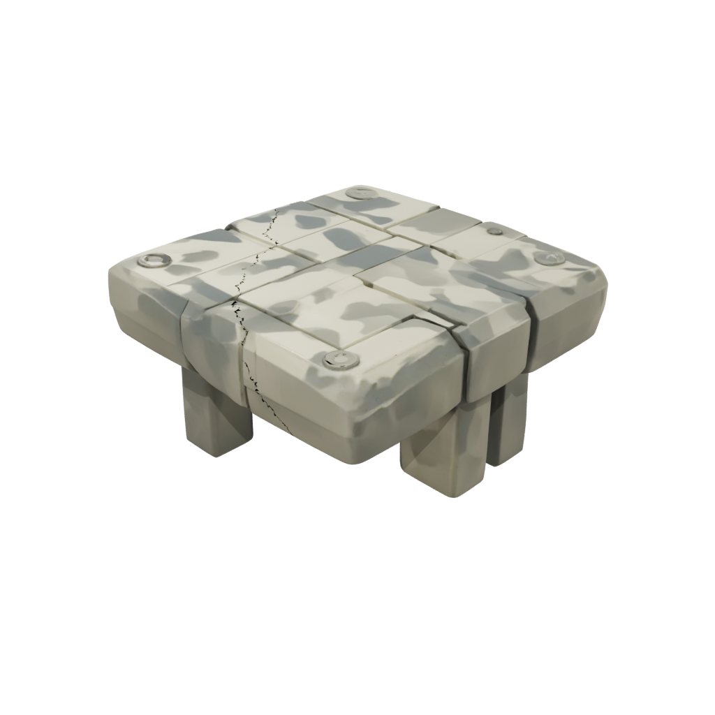 Camo Big Tri-Bar Flip Toy
