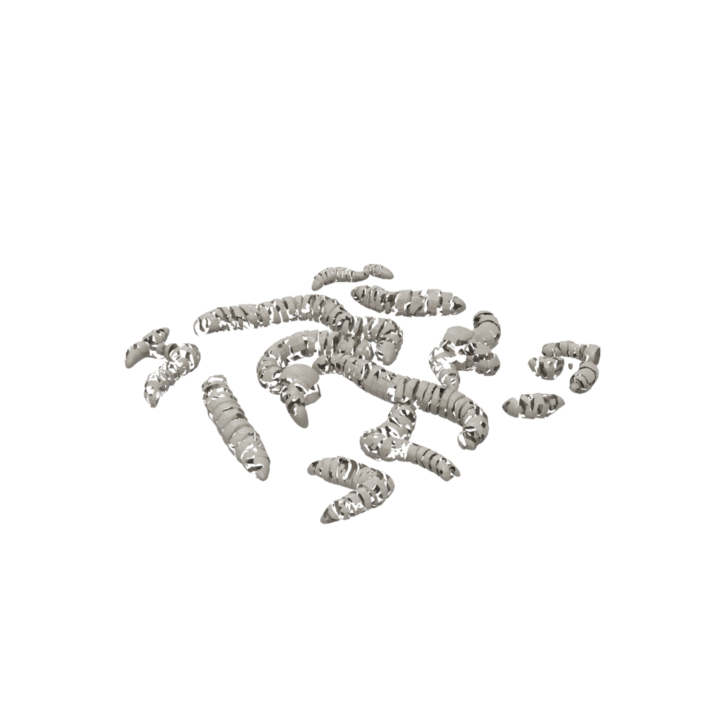 Camo Soft Articulated Worm