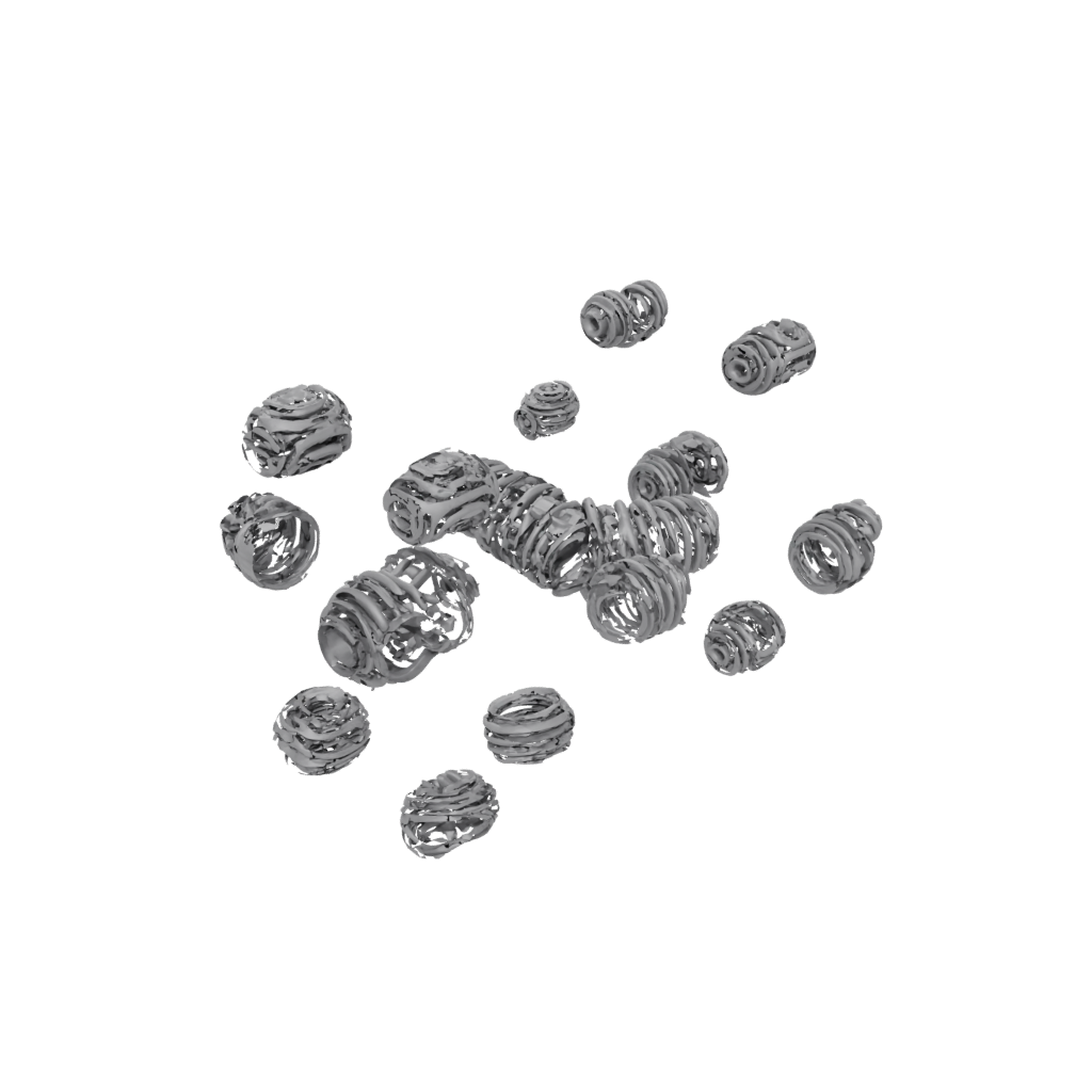 Camo Soft Compression Spring Toy