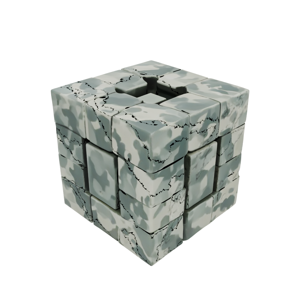 Camo Soft Infinity Flip Cube