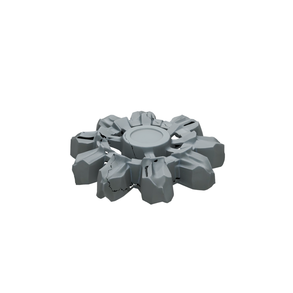 Camo Soft Rolling Hex Spinner