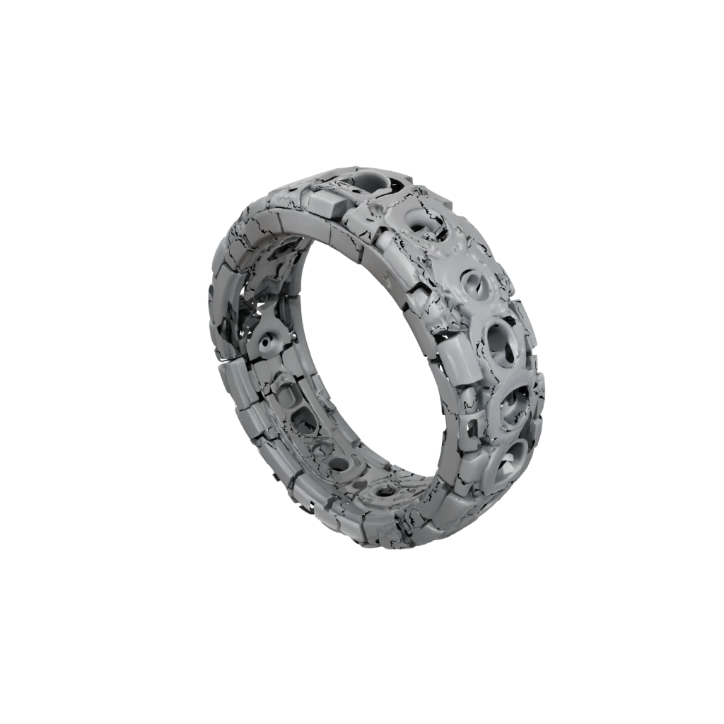 Camo Soft Sensory Chain Ring
