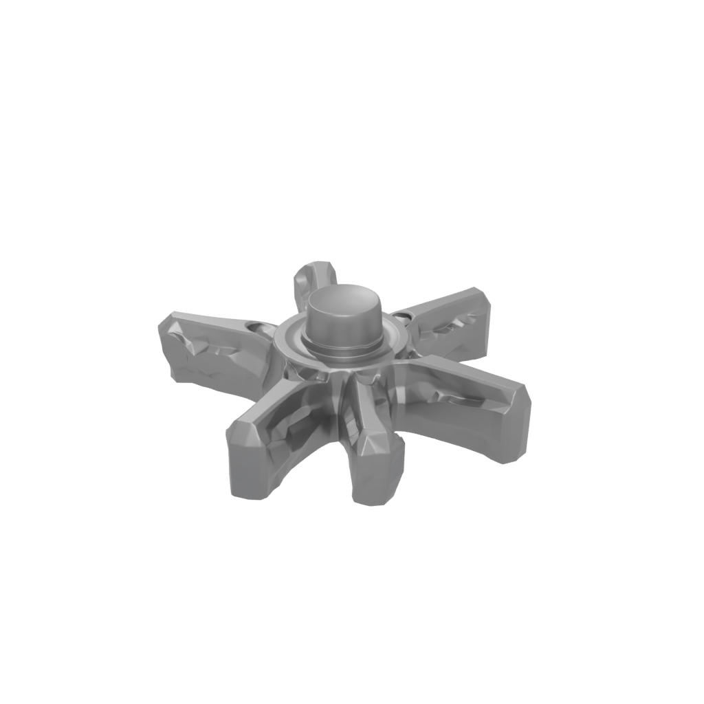 Camo Soft Three-Prong Spinner