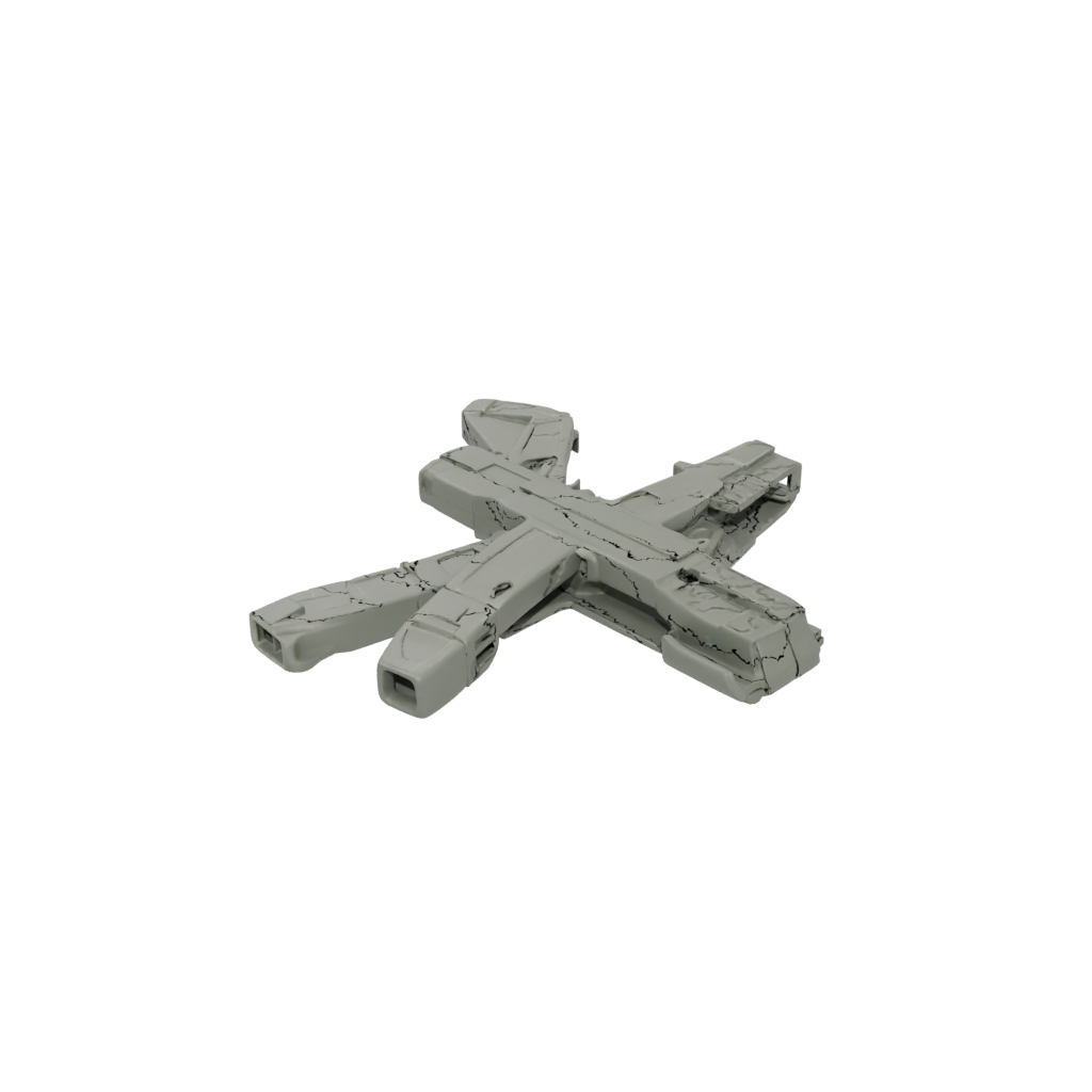 Camo Soft Tri-Bar Flip Toy
